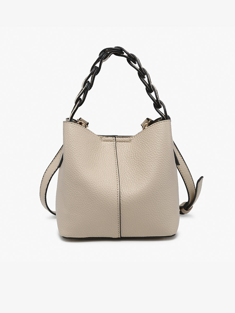 Nora Vegan Bucket Bag - Jen & Co. vegan handbag