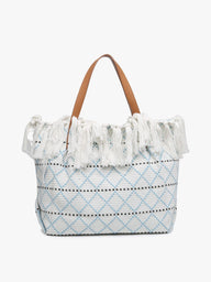Madison Woven Tote