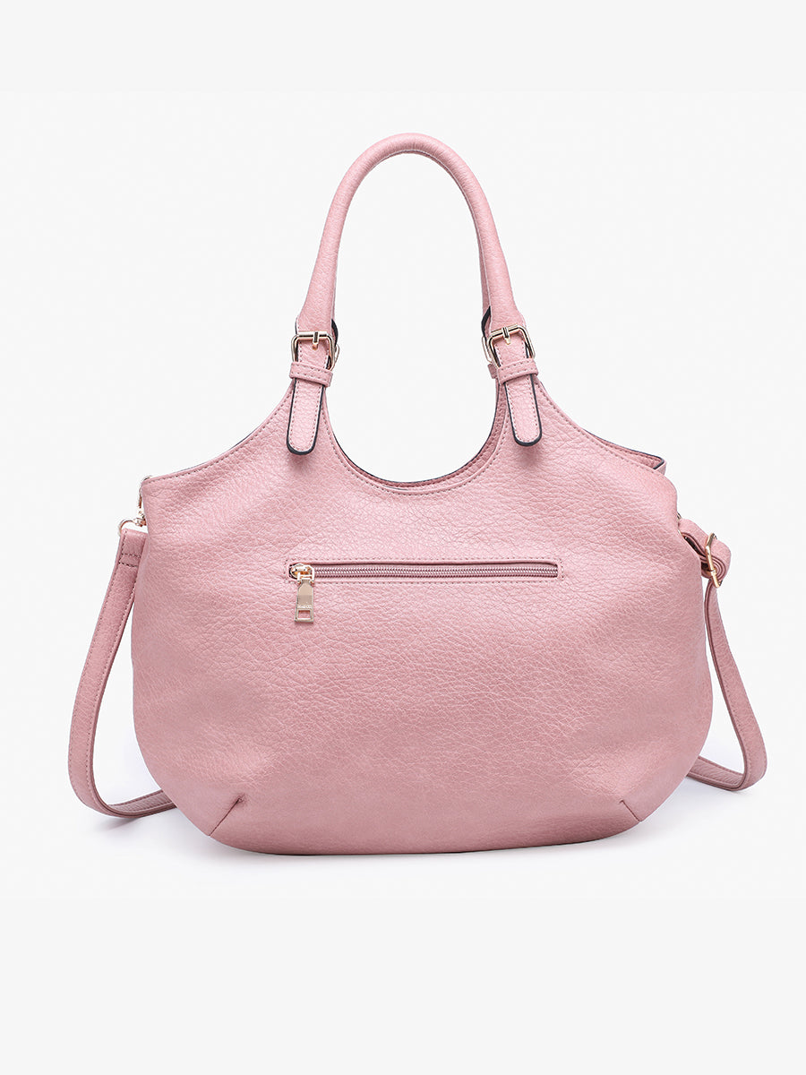 Kay Vegan Studded Hobo - Jen & Co. vegan handbag