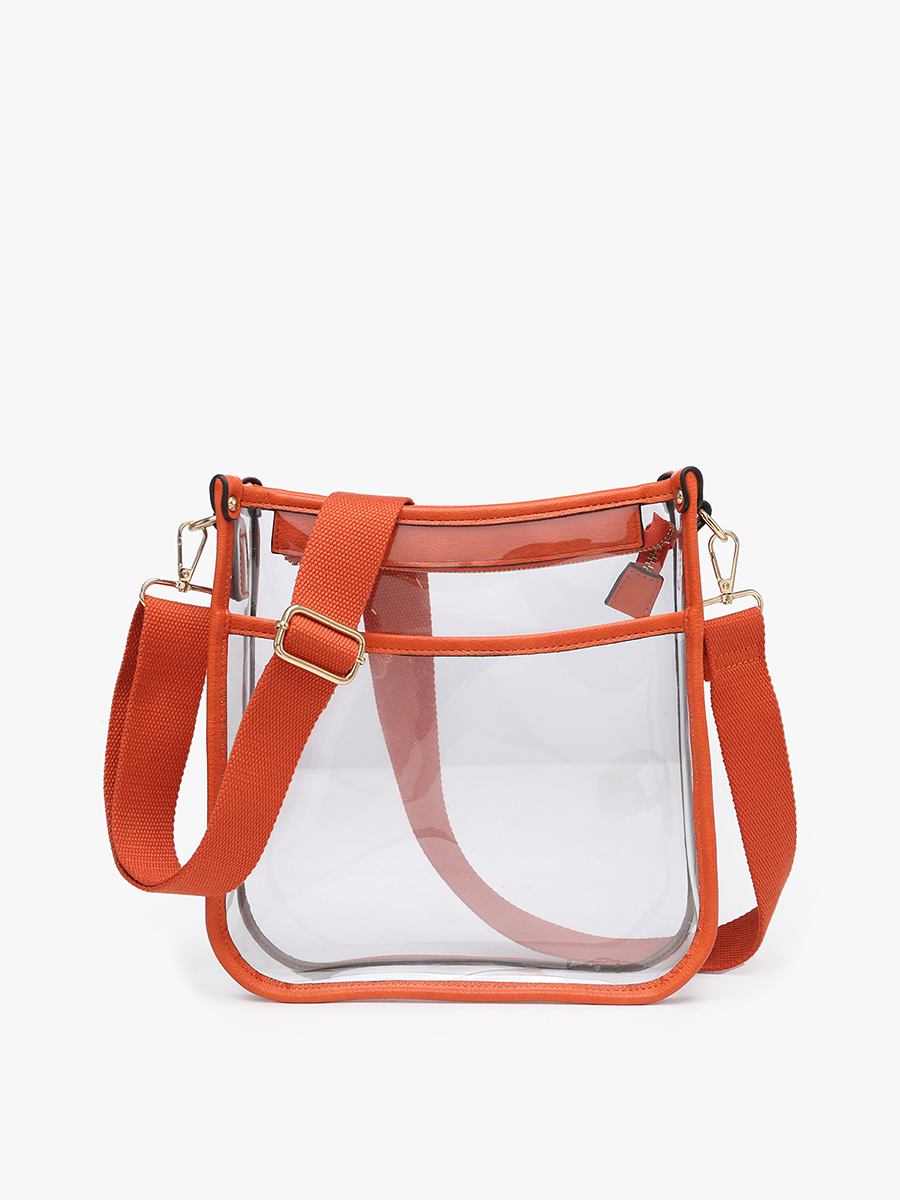 Posie Vegan Clear Crossbody