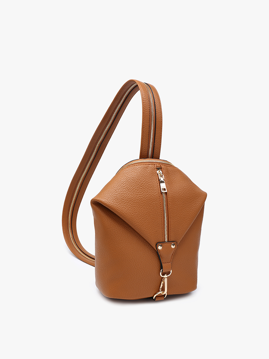 Linnette Vegan Foldover Backpack