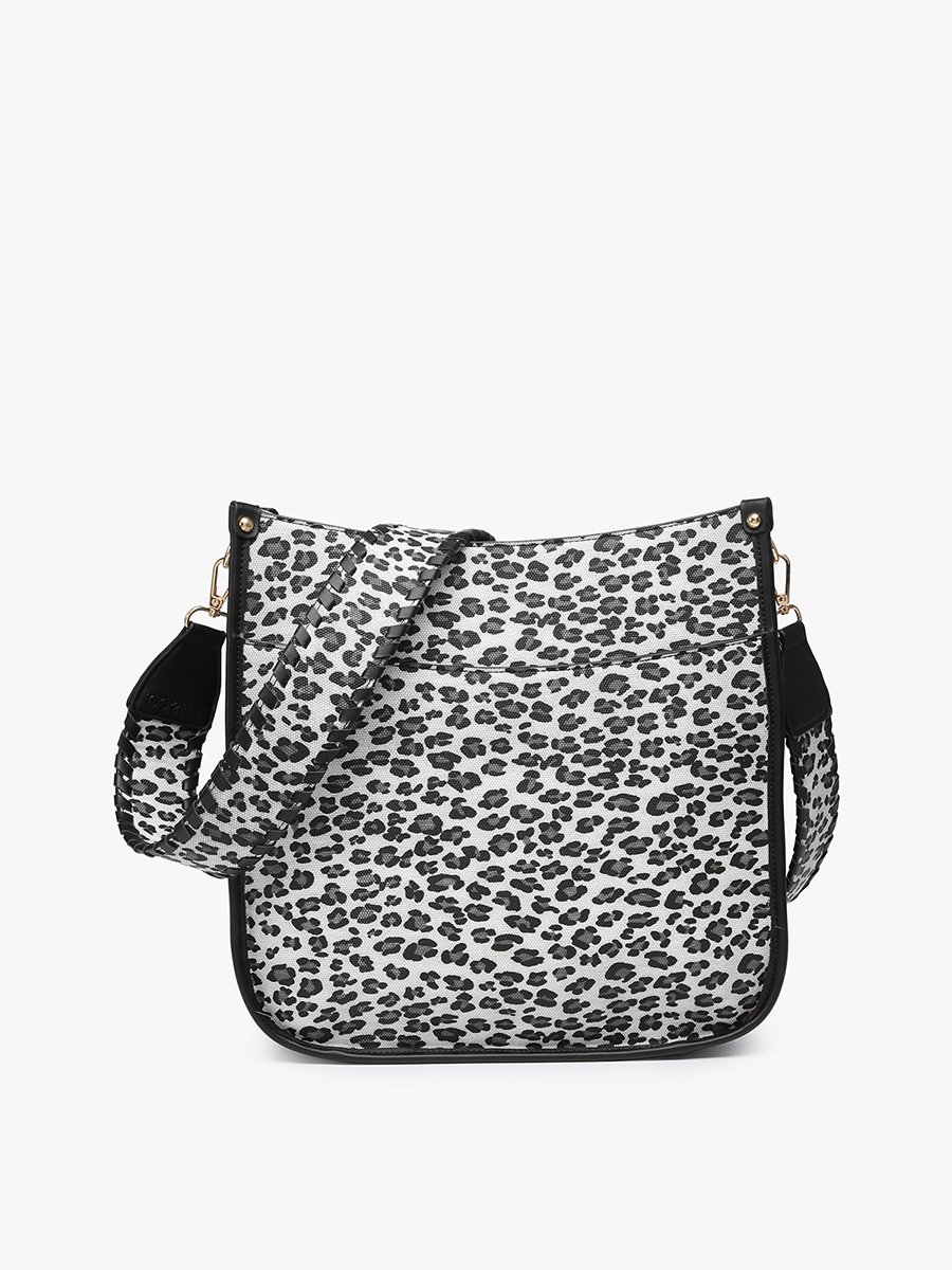 Chloe Faux Canvas Crossbody