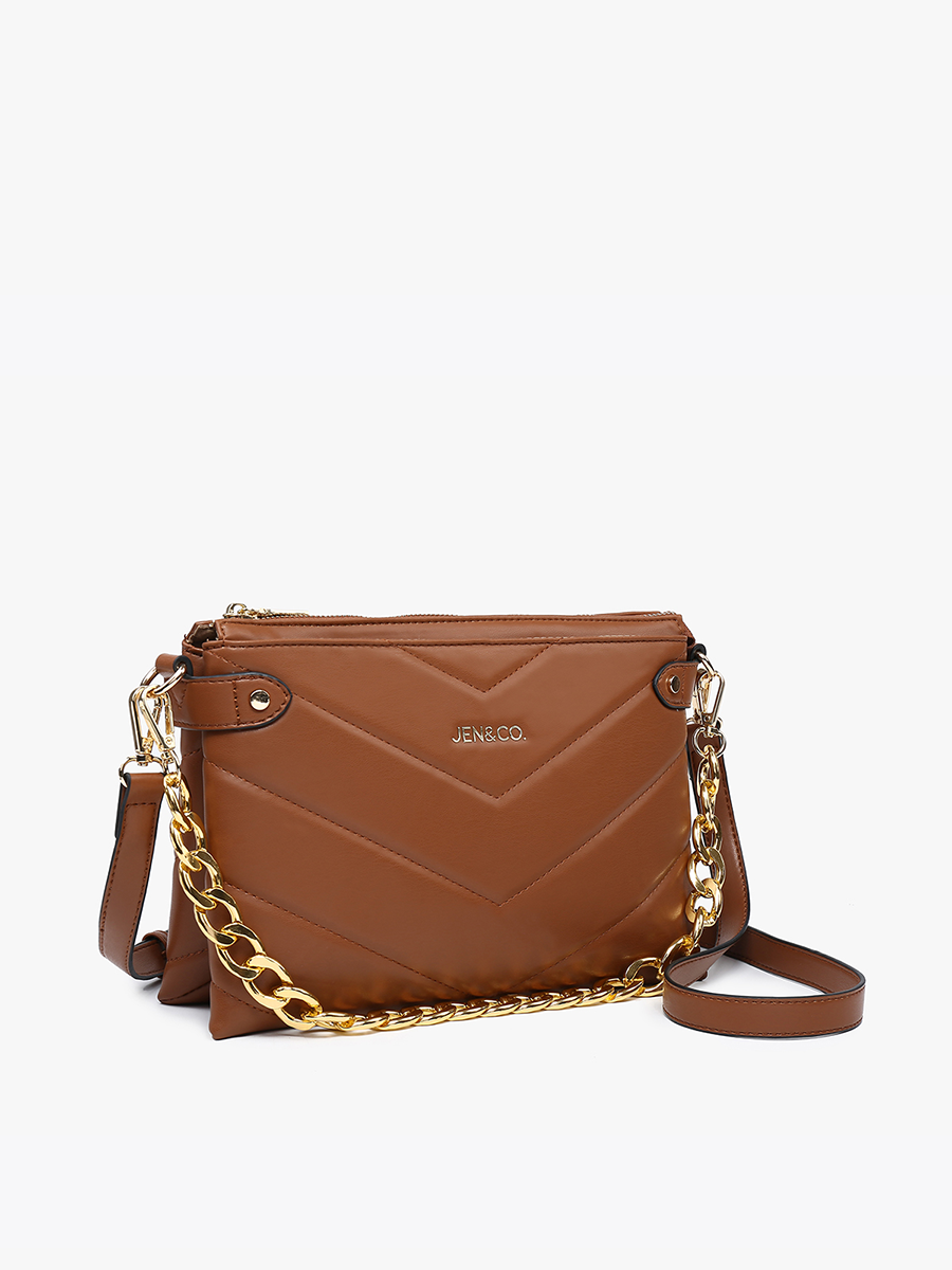 Britt Vegan Puffer Crossbody