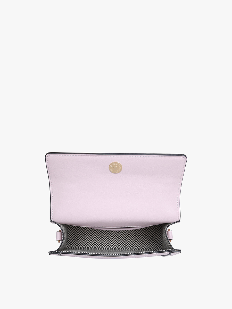 Etta Vegan Snake Crossbody in - Jen & Co. vegan handbag