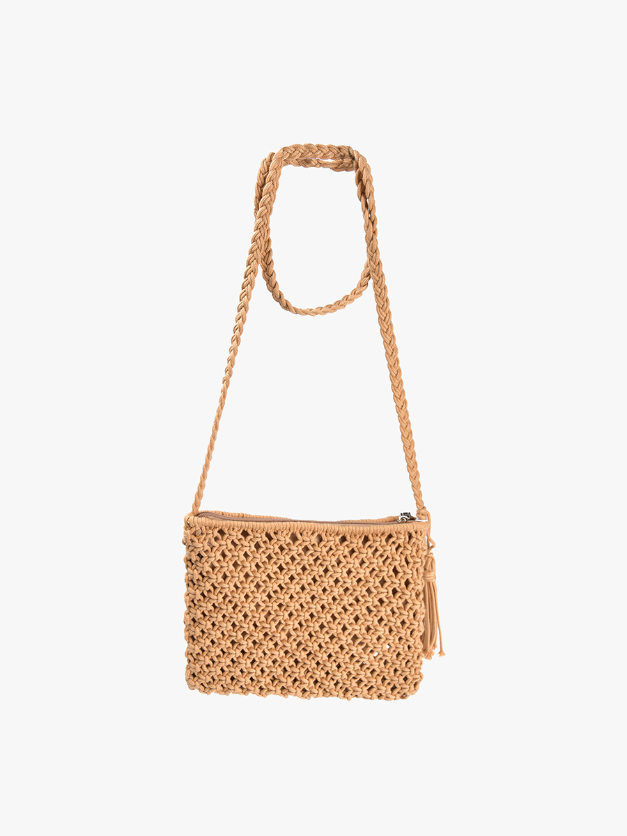 Val Macrame Crossbody