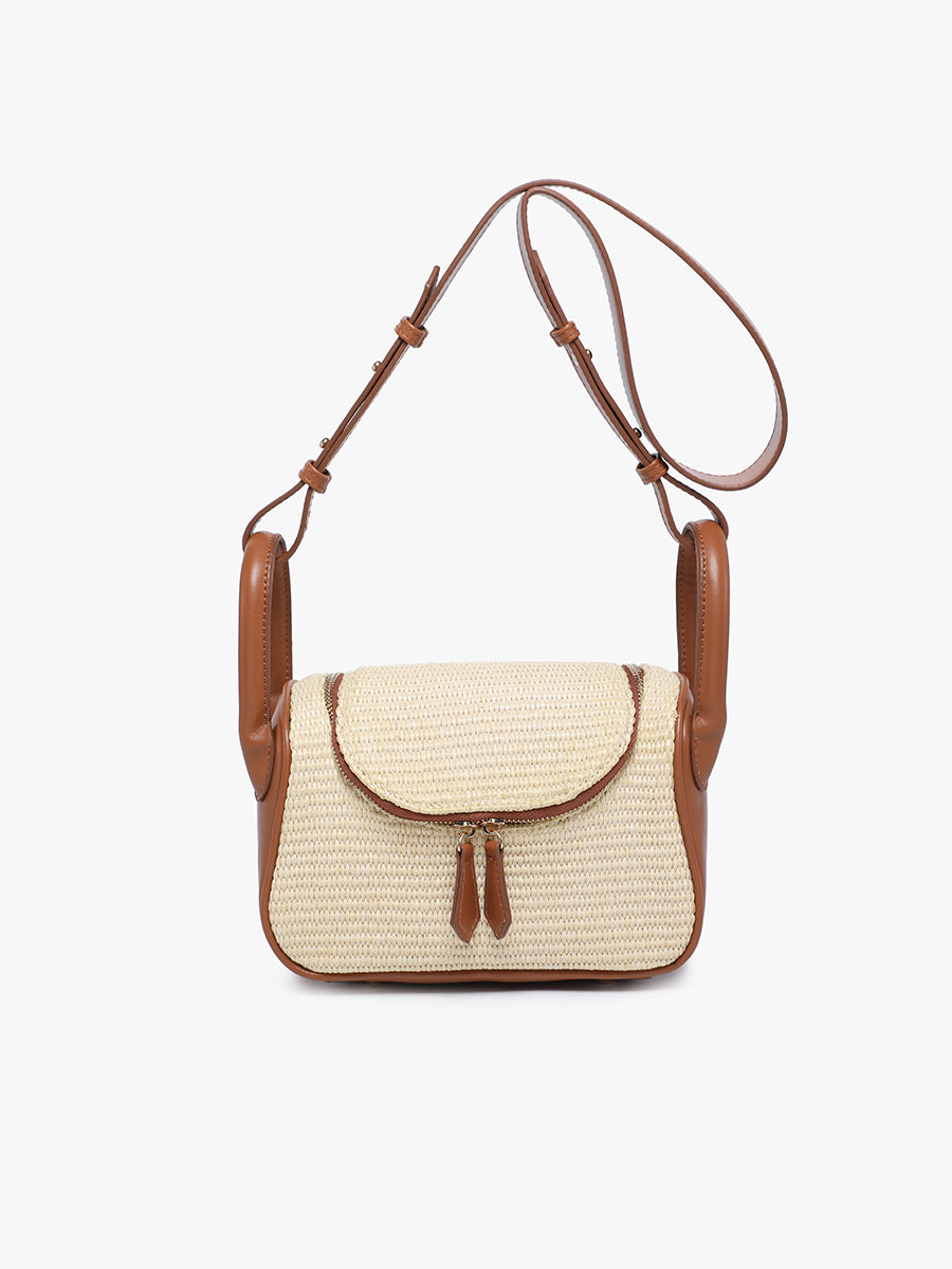 Susan Vegan Straw Crossbody