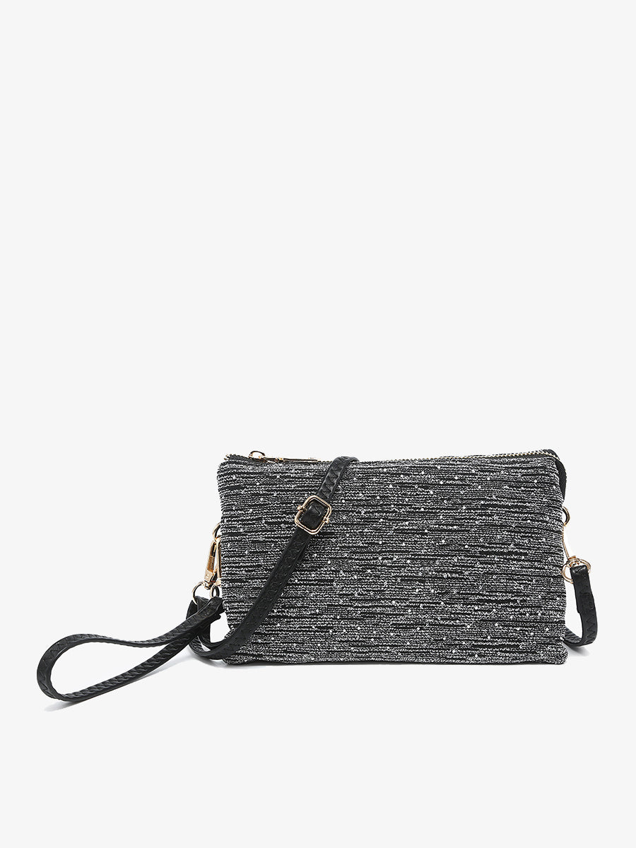 Riley Shimmer Stripe Crossbody