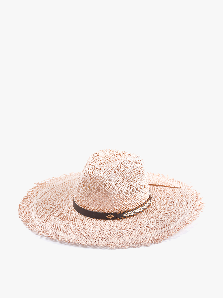 Claudia Fringe Trim Hat
