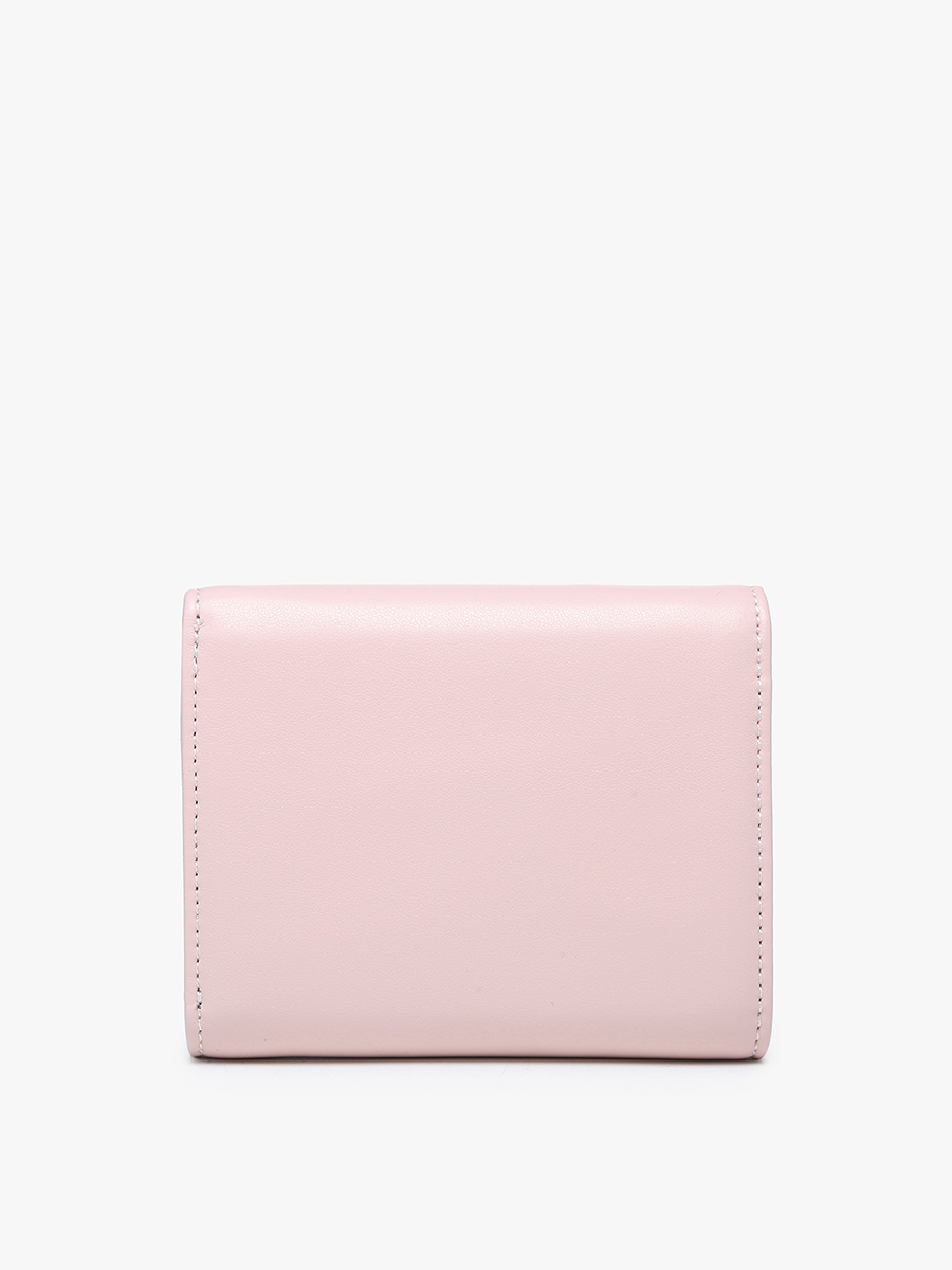 Logan Vegan Whipstitch Wallet in - Jen & Co. vegan handbag