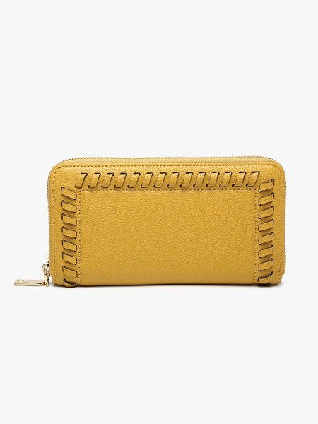 Nora Vegan Whipstitch Wallet – Jen & Co.