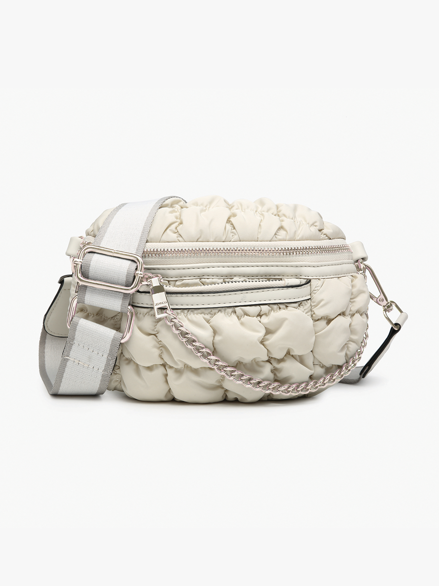 Mabel Quilted Nylon Belt Bag – Jen & Co.