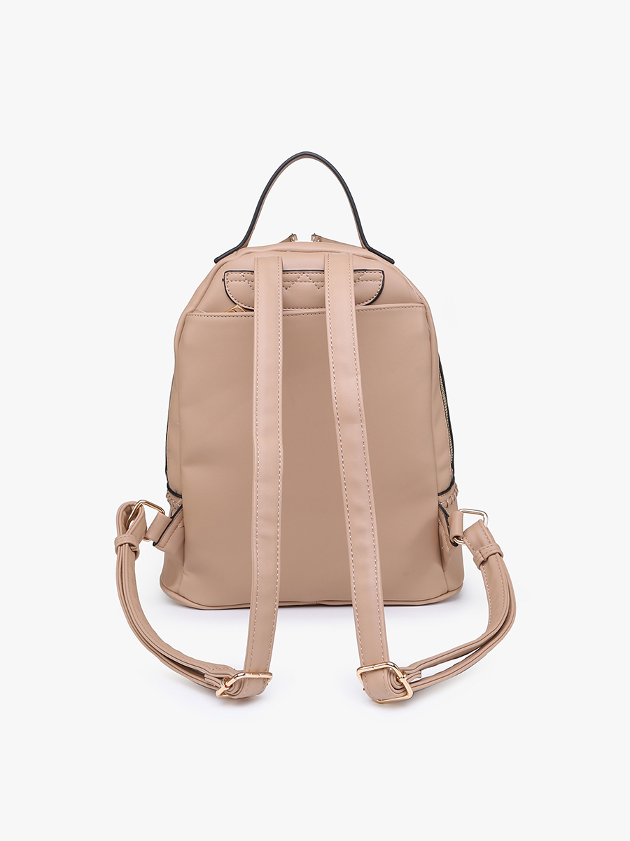 Marty Vegan Backpack in - Jen & Co. vegan handbag