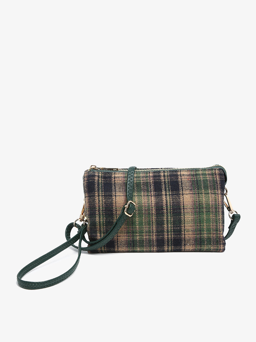 Riley Vegan Plaid Crossbody – Jen & Co.