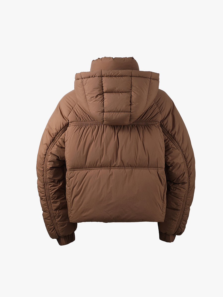 Miranda Nylon Puffer Jacket - Jen & Co. vegan handbag