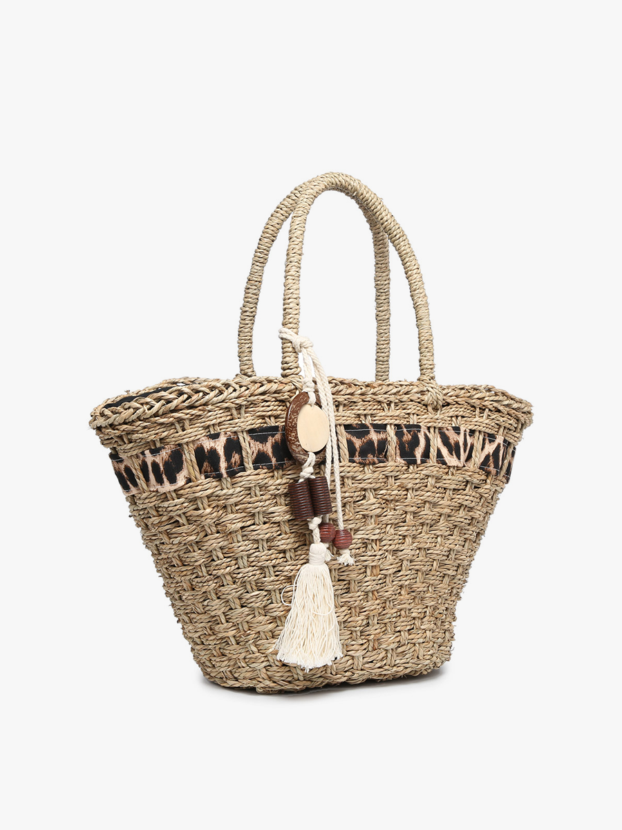 Leighton Vegan Seagrass Tote
