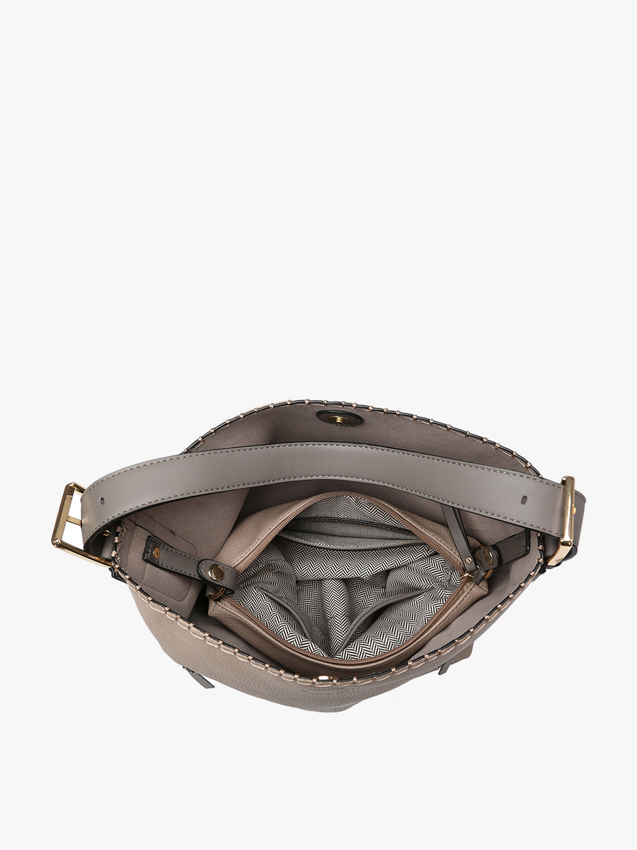Alexa Vegan Hobo in - Jen & Co. vegan handbag