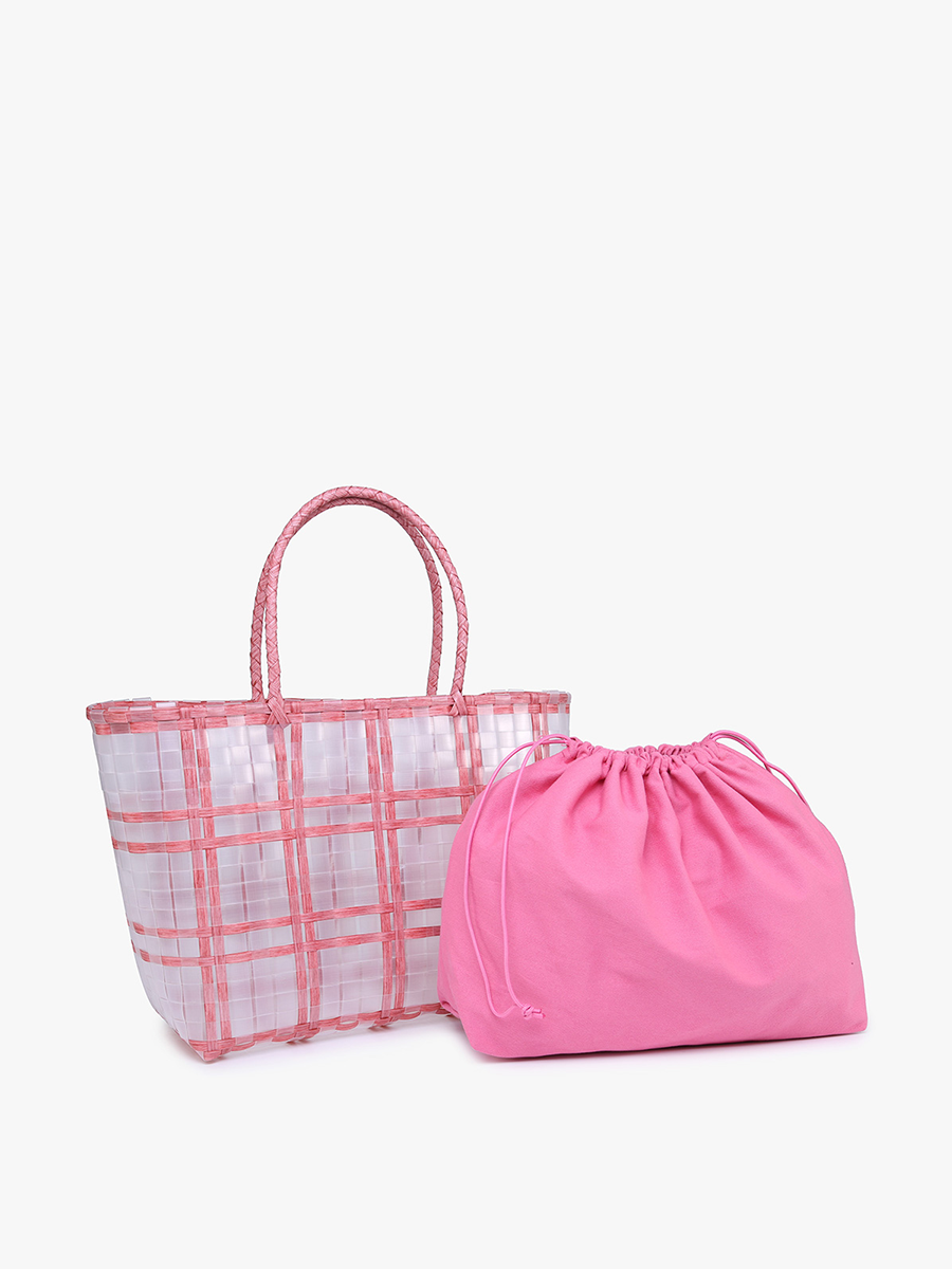 Alexandria Plastic Tote | Jen & Co. – Jen & Co. Alexandria Plastic Tote | Jen & Co. – Jen & Co.