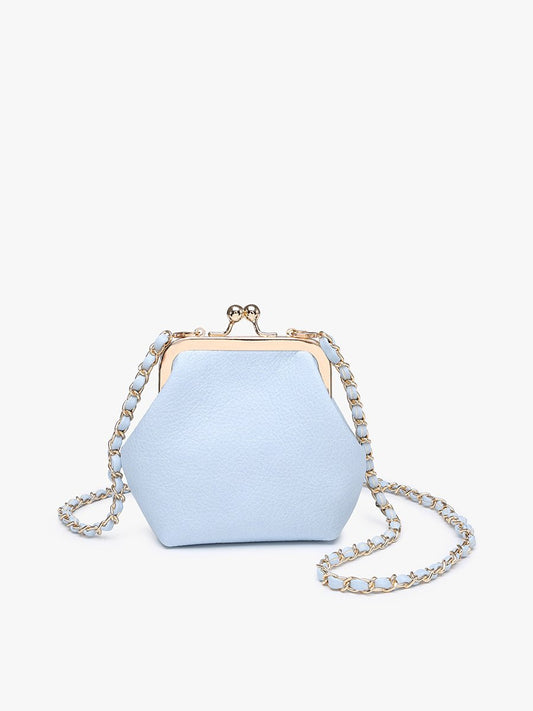 "Cleo Coin Pouch Baby Blue"