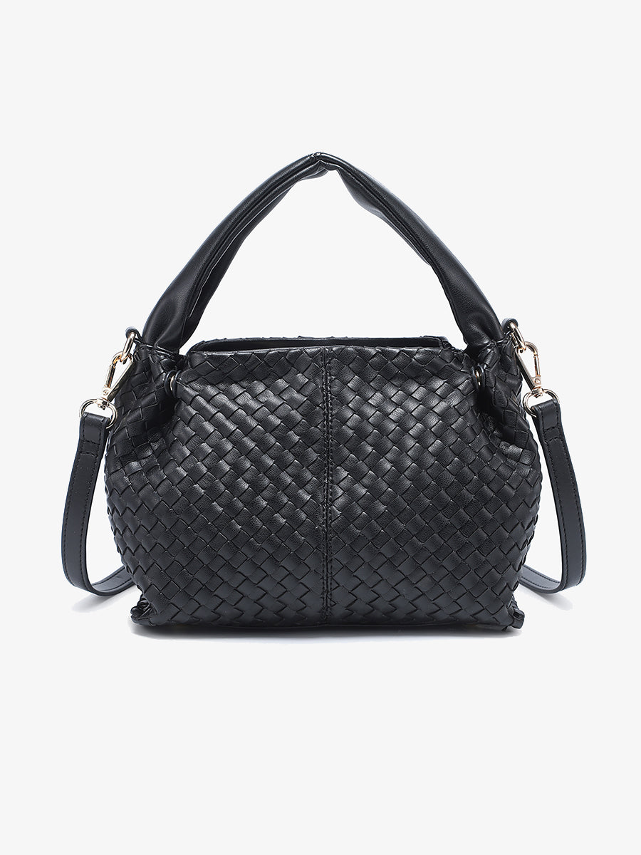 Charity Vegan Crossbody Black - Jen & Co. vegan handbag