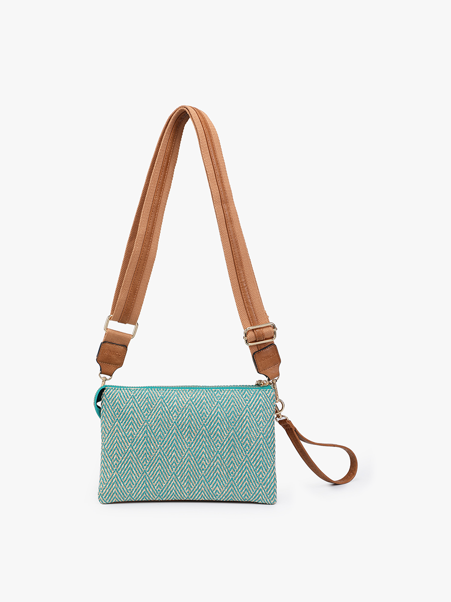 Izzy Vegan Arrowhead Crossbody - Jen & Co. vegan handbag