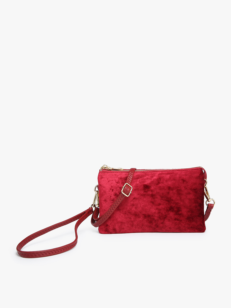 Riley Velvet Crossbody | Jen & Co. – Jen & Co.