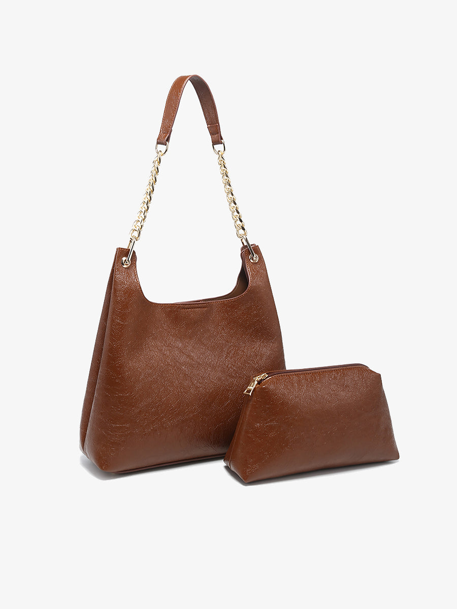 Birch Vegan Gloss Shoulder Bag – Jen & Co.