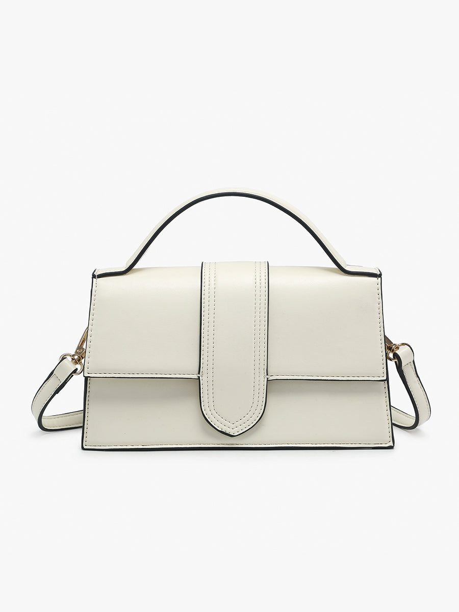 Capri Vegan Metallic Clutch – Jen & Co.