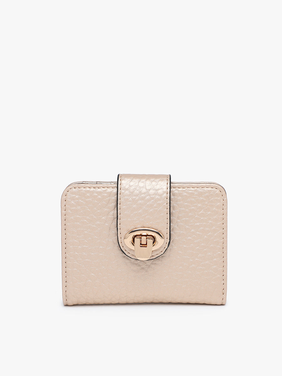 Margot Vegan Wallet Champagne - Jen & Co. vegan handbag