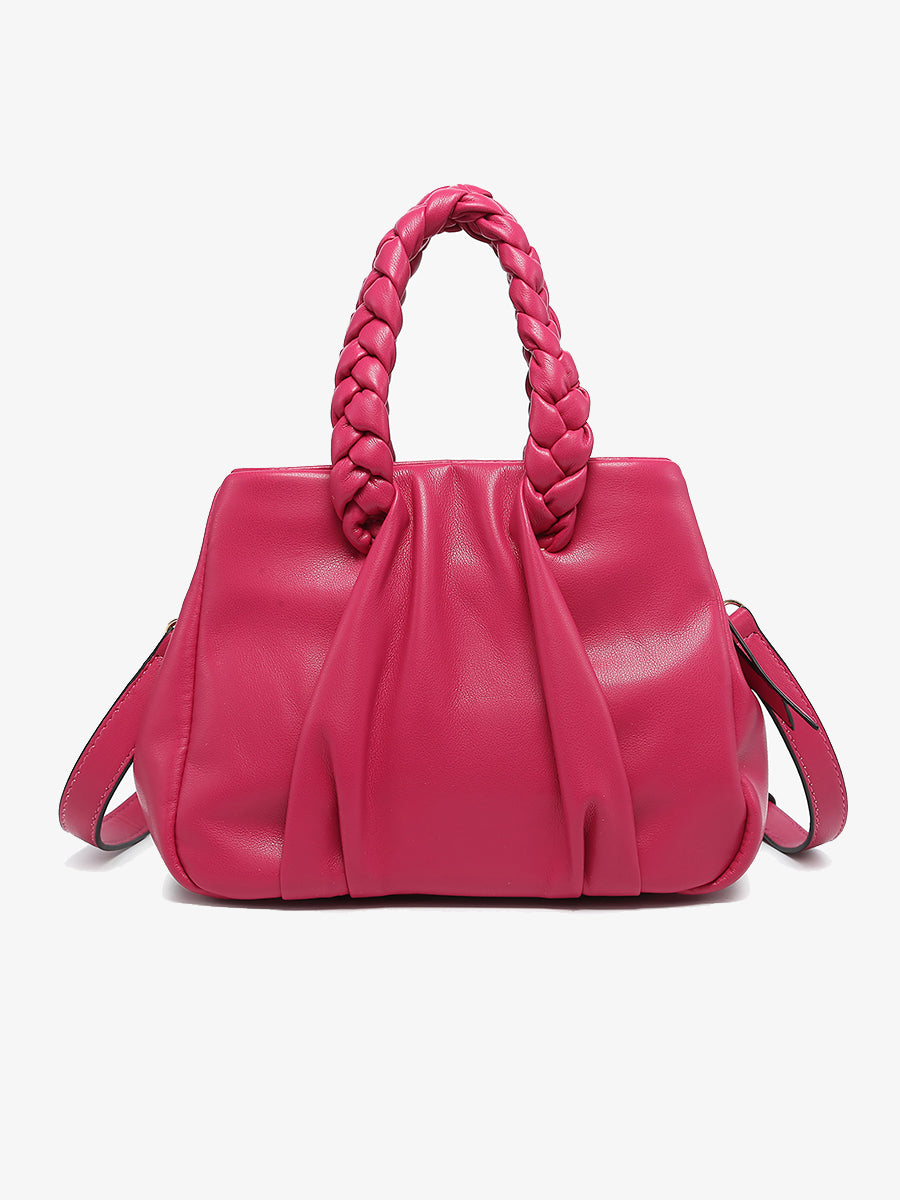 Candace Vegan Satchel - Jen & Co. vegan handbag