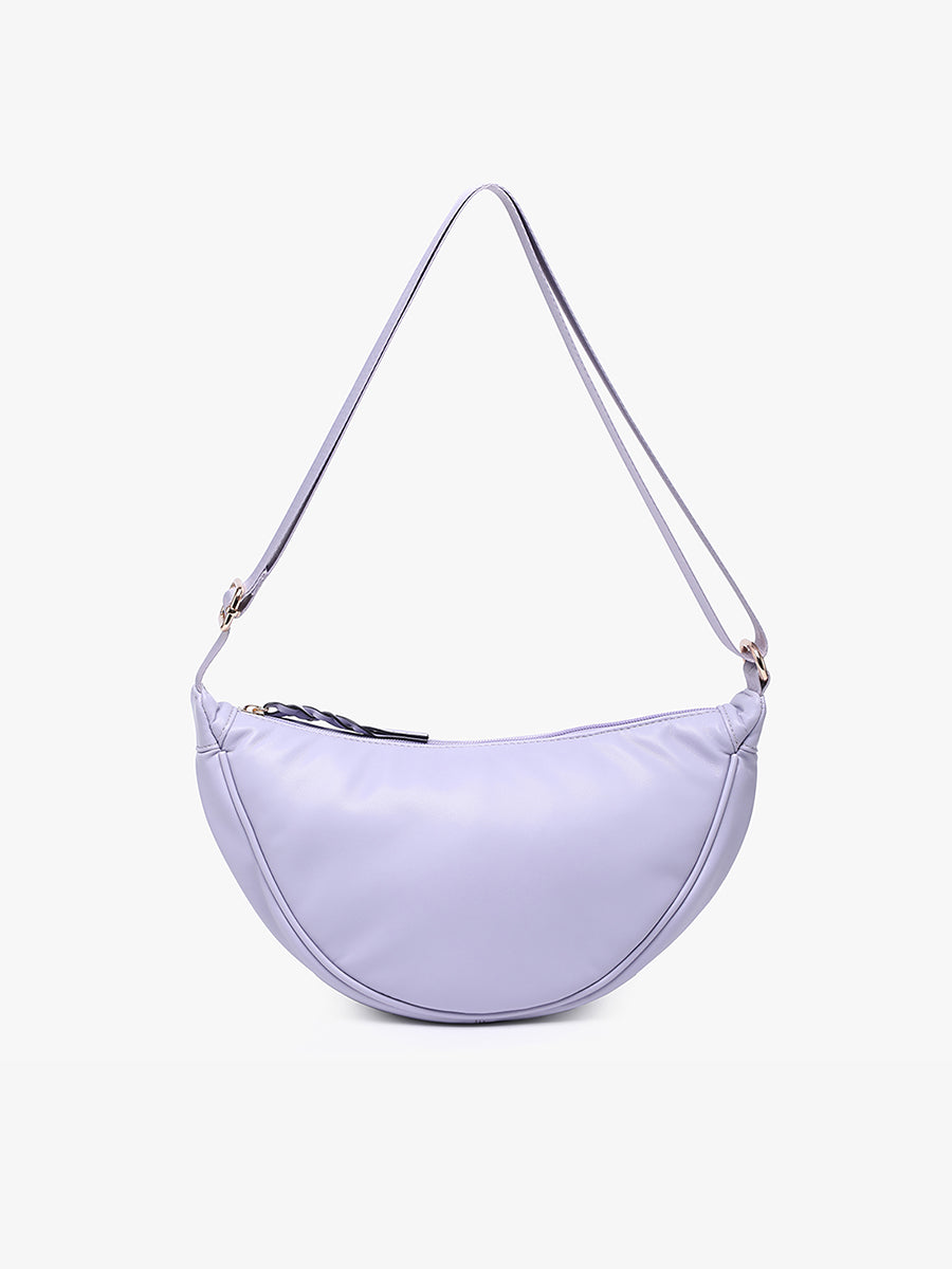 Stella Vegan Sling Bag Lavender - Jen & Co. vegan handbag