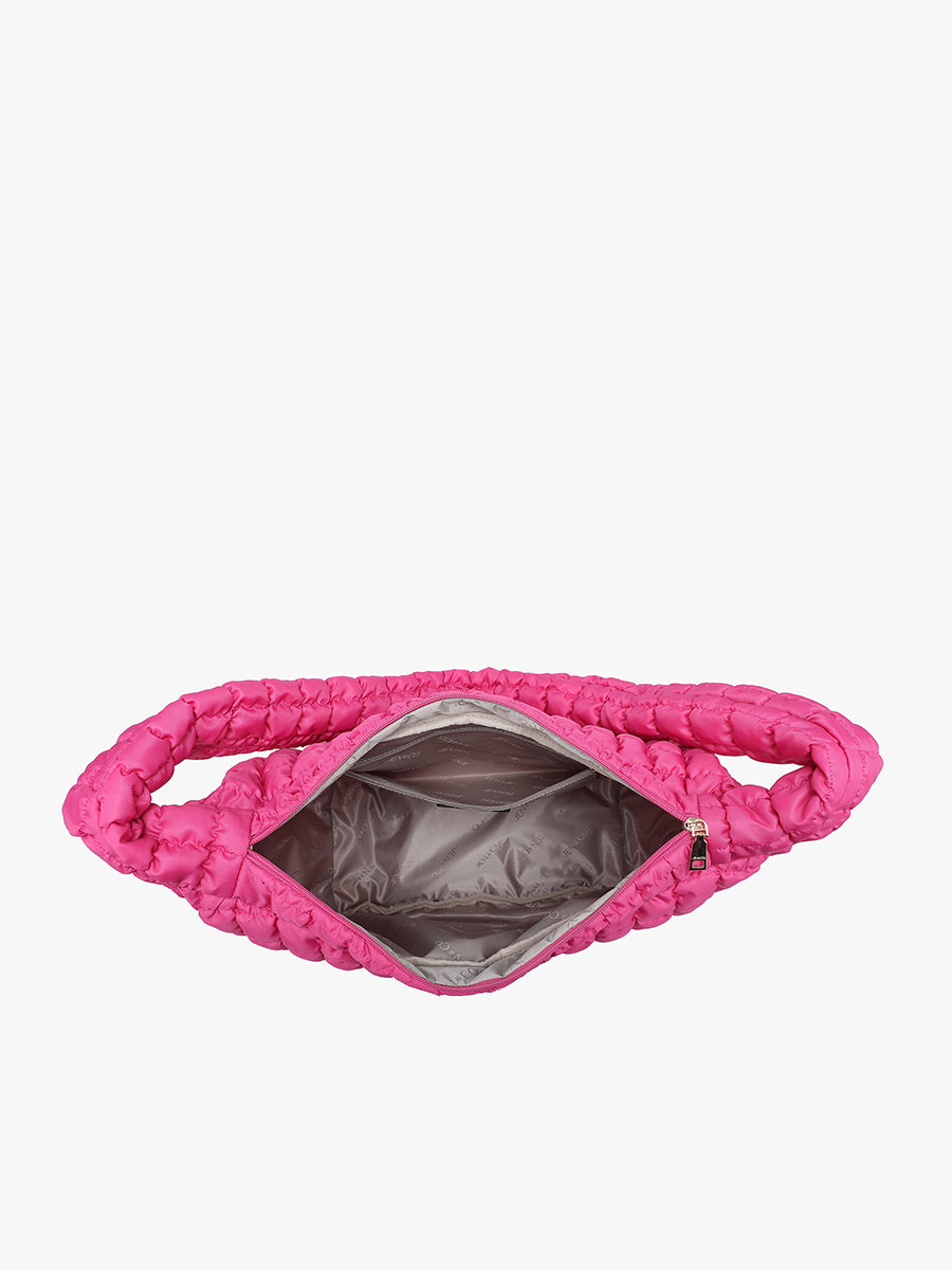 Trinity Vegan Puffer Crossbody - Jen & Co. vegan handbag