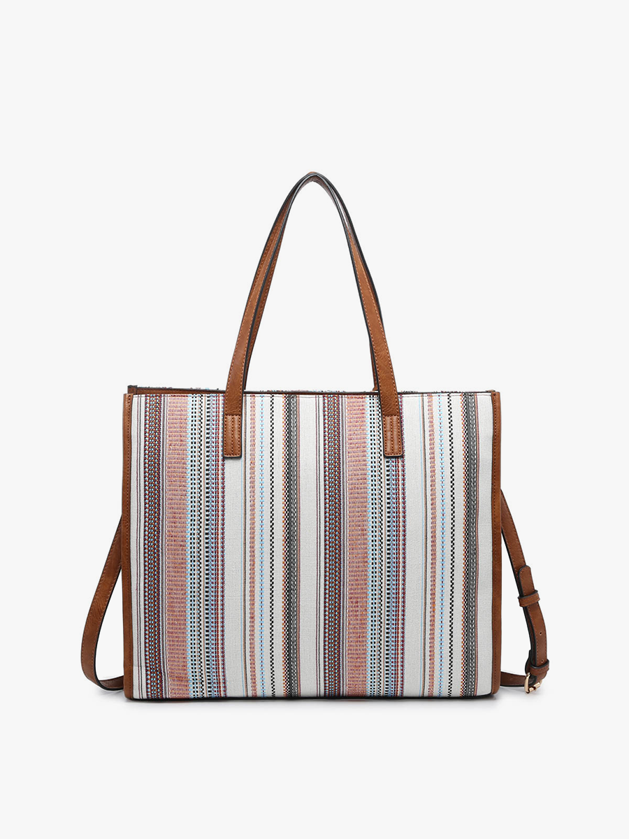 Eleanor Vegan Tote in - Jen & Co. vegan handbag