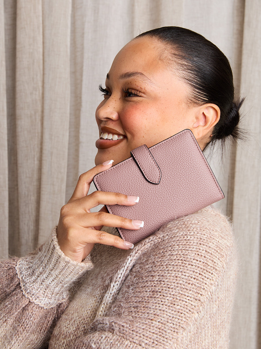 Jane Vegan Snap Wallet - Jen & Co. vegan handbag
