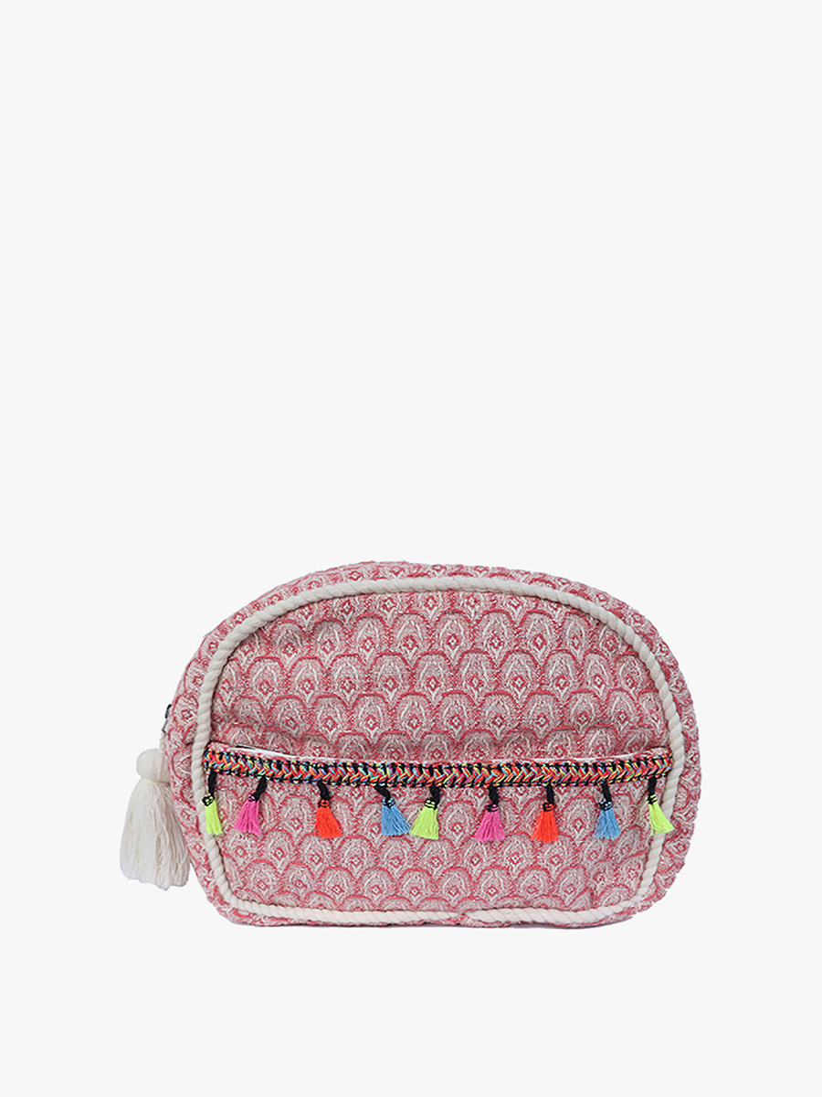 Vonda Cotton Cosmetic Pouch