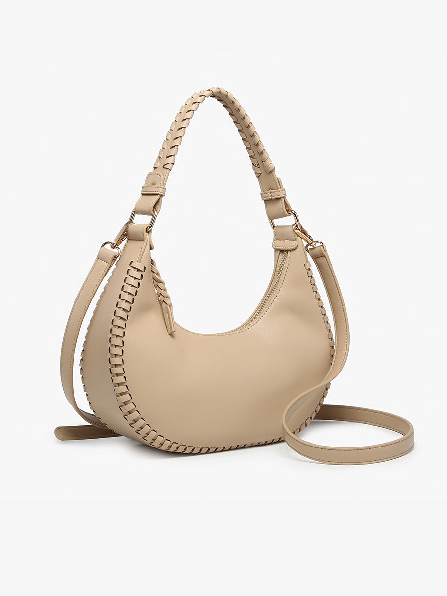 Aria Whipstitch Shoulder Bag