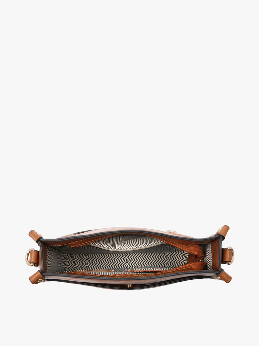 Posie Vegan Crossbody in - Jen & Co. vegan handbag