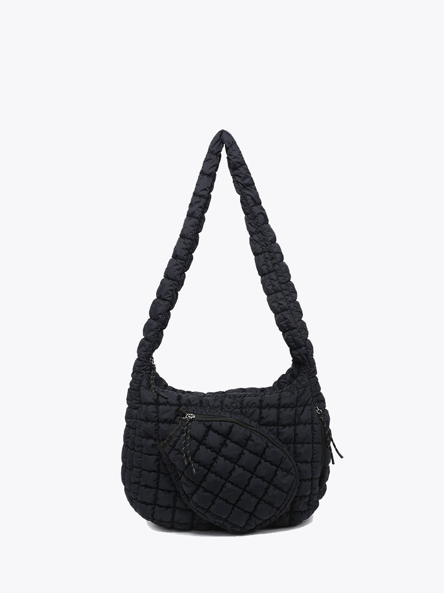 Haisley Pickleball Bag Black - Jen & Co. vegan handbag