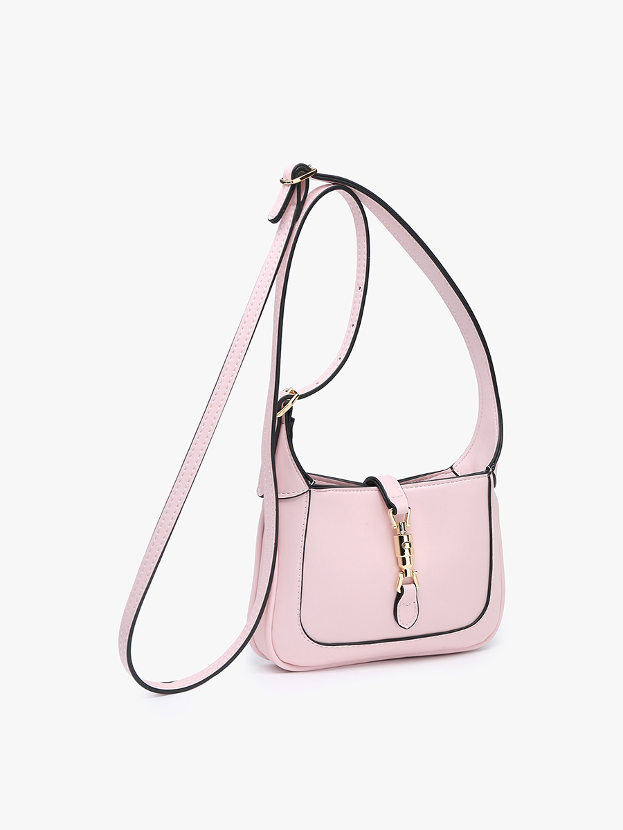 Stelliana Vegan Metal Lock Crossbody