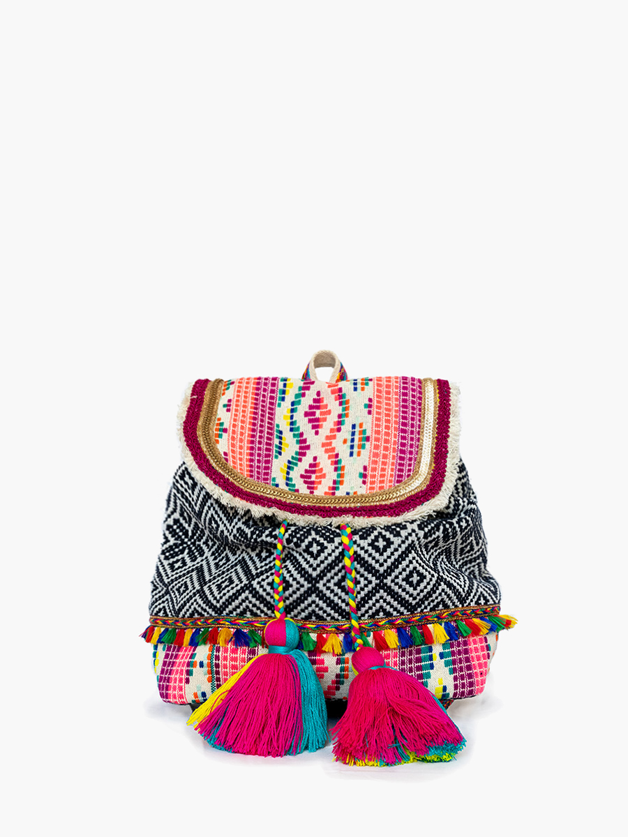 Magdelena Aztec Pattern Backpack