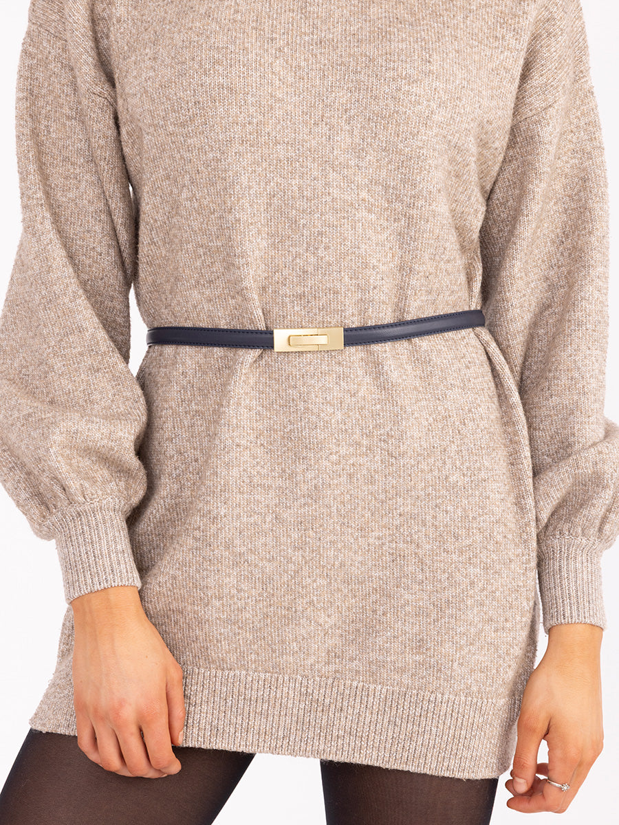 Vegan Leather Adjustable Belt