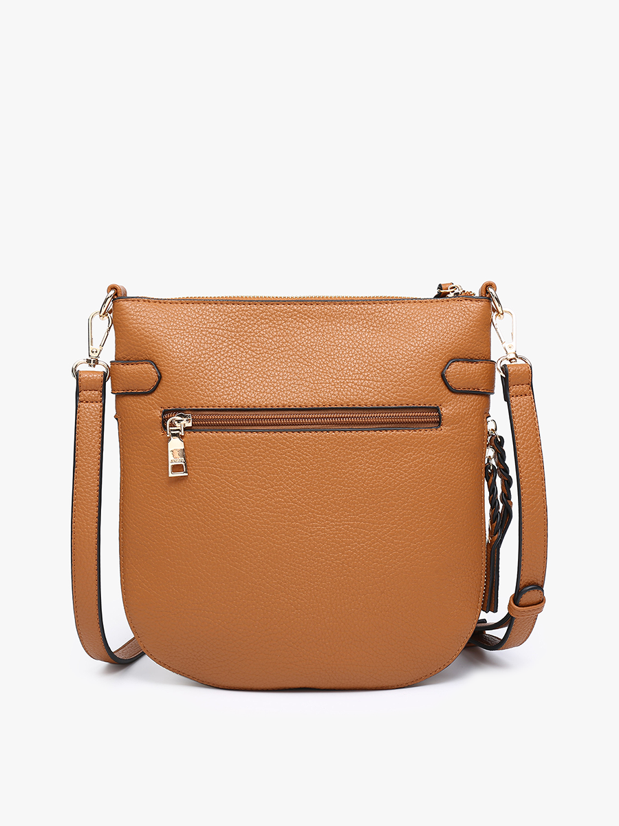 Esther Vegan Whipstitch Crossbody - Jen & Co. vegan handbag