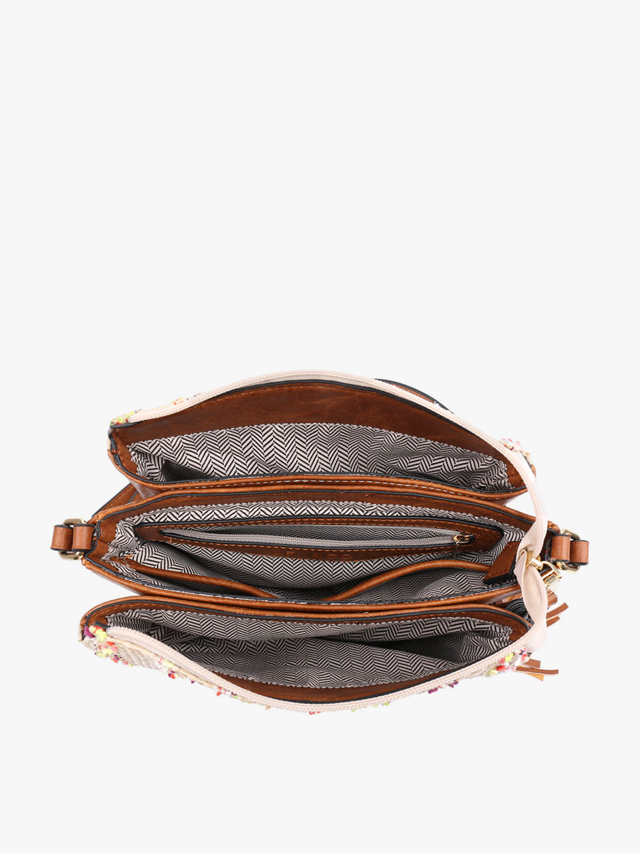 Sabrina Vegan Crossbody in - Jen & Co. vegan handbag