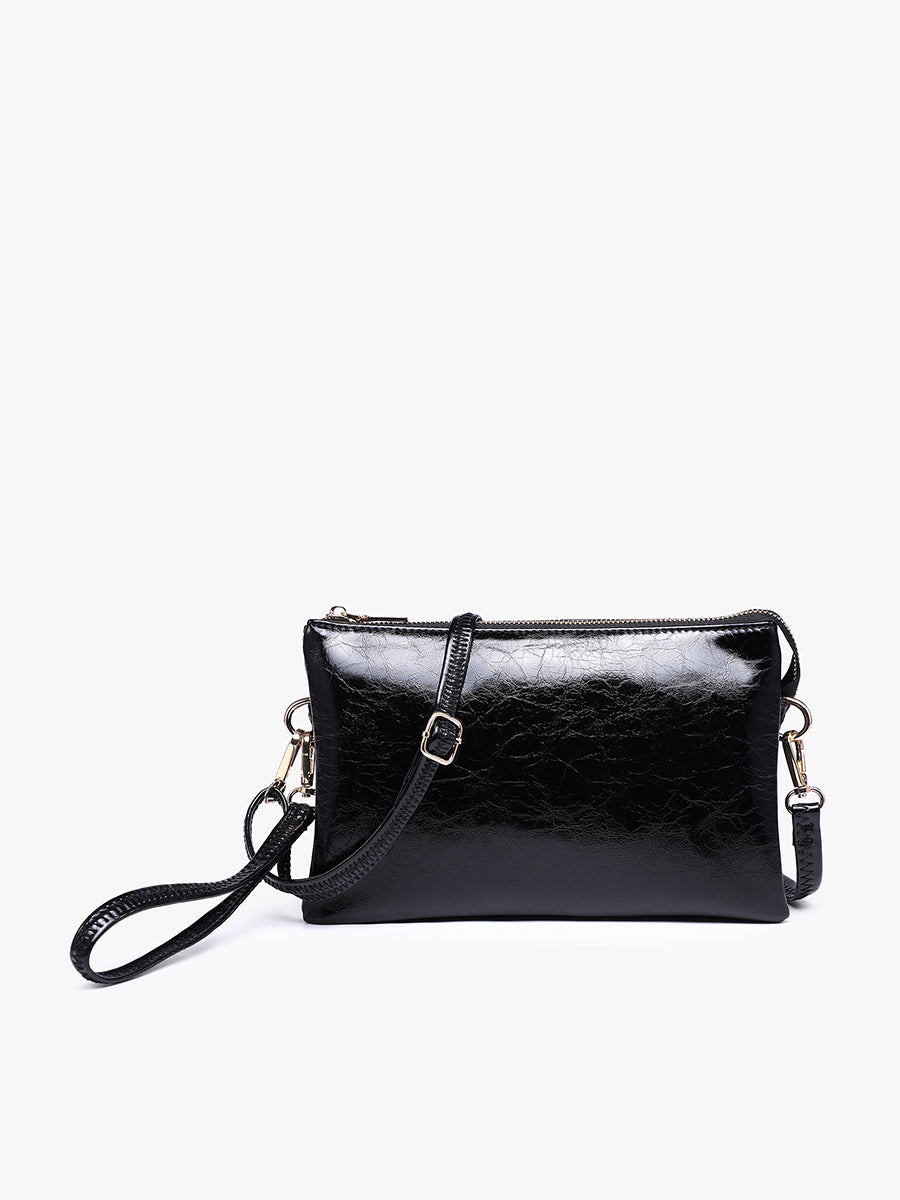 Izzy Vegan Crinkle Gloss Crossbody – Jen & Co.