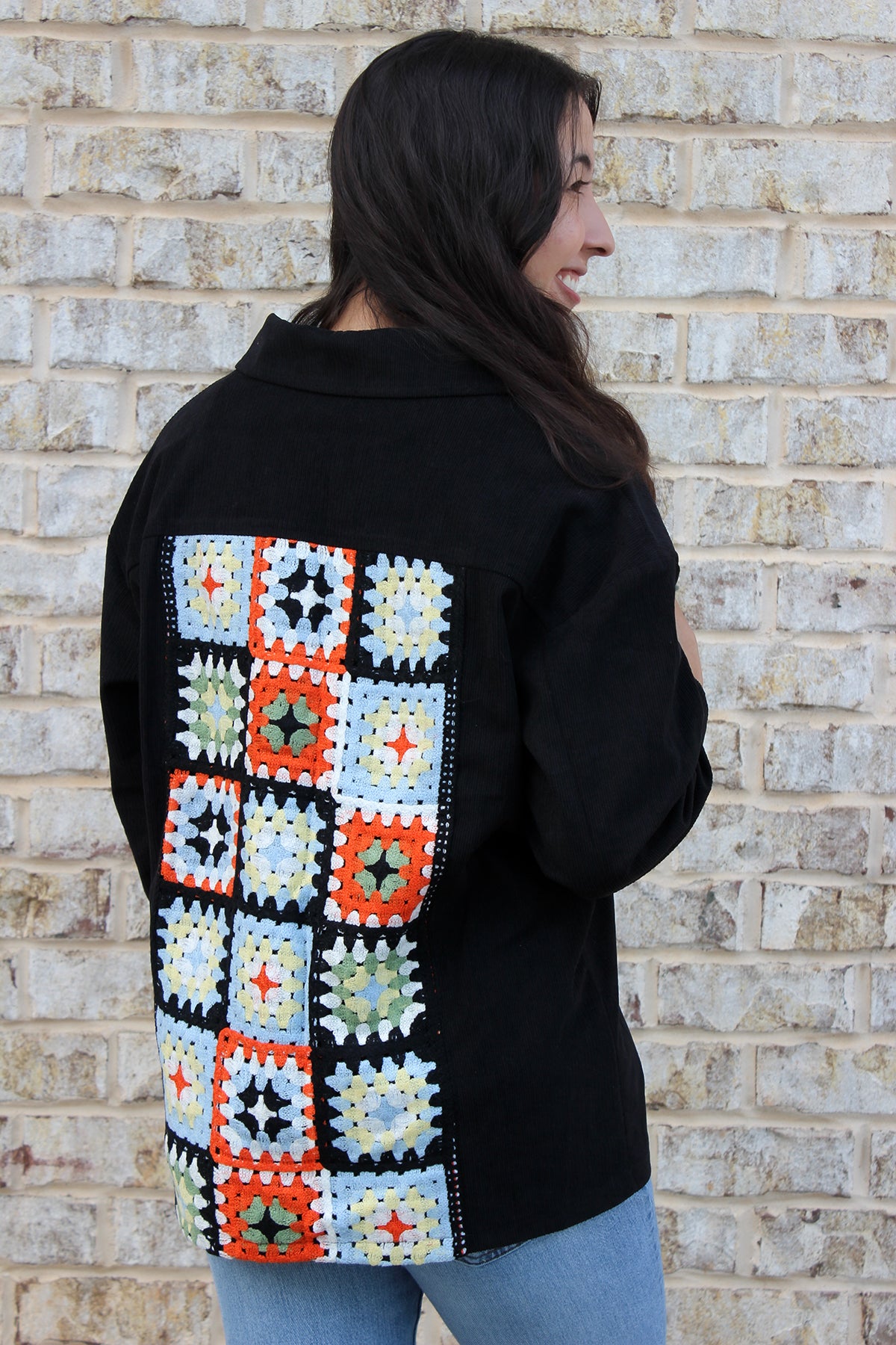 Pandora Patchwork Shacket