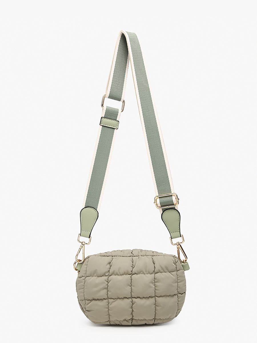 Mabel Quilted Nylon Belt Bag – Jen & Co.