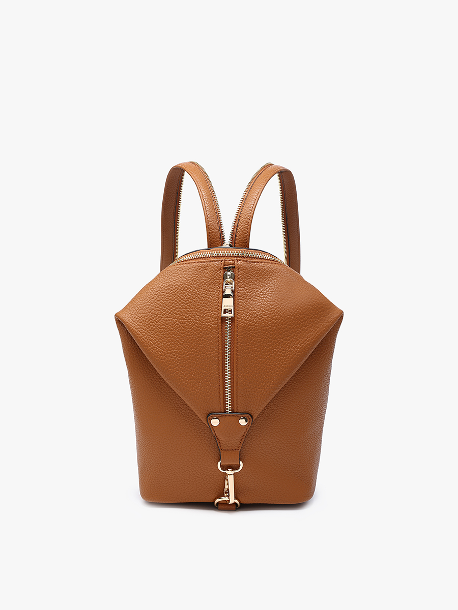 Linnette Vegan Foldover Backpack