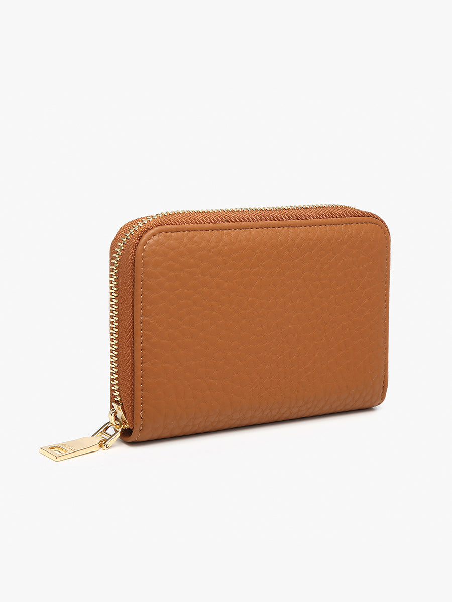 Alessia Vegan Zip-Around Wallet