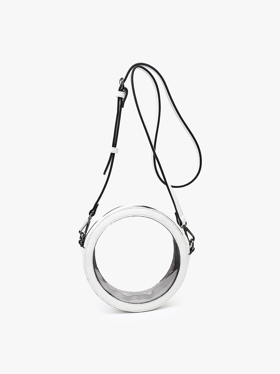 Lilibet Vegan Clear Circ Crossbody
