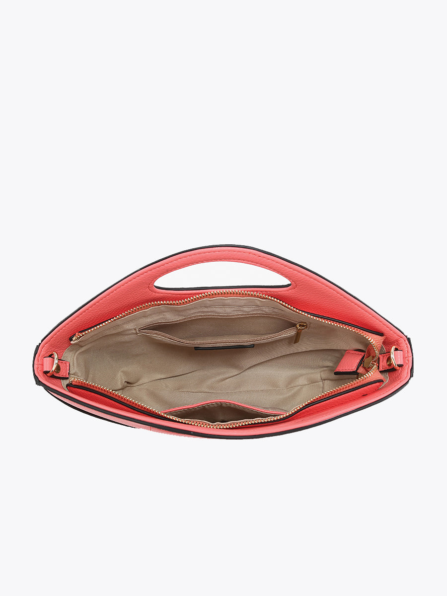 Laurel Vegan Satchel/Clutch - Jen & Co. vegan handbag
