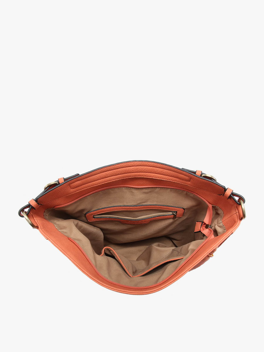 Aris Small Vegan Hobo in - Jen & Co. vegan handbag